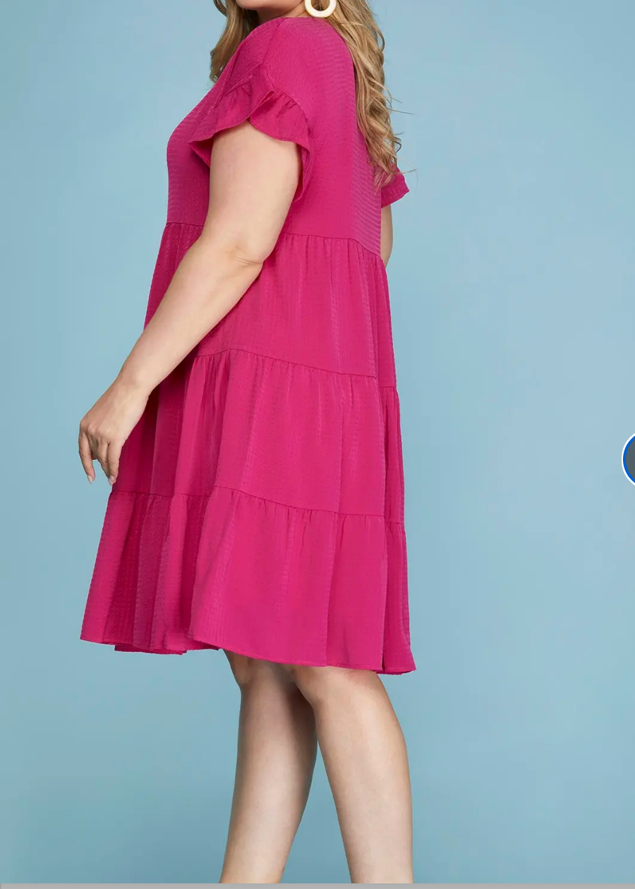1874 Ruffled Dress