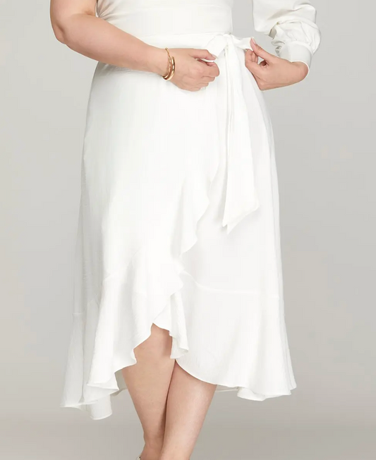1871 Wrap Midi Skirt