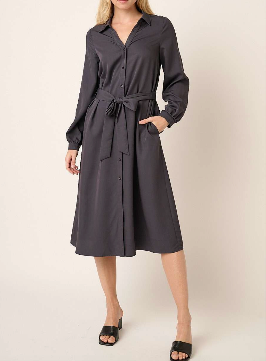 1900 Midi Shirt Dress