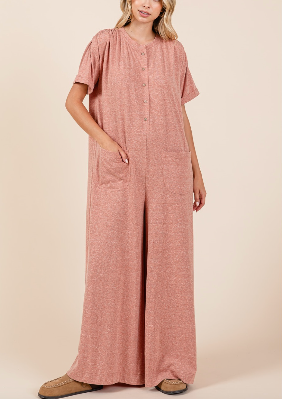 1899 Oversized Wide Leg Jumpsuit