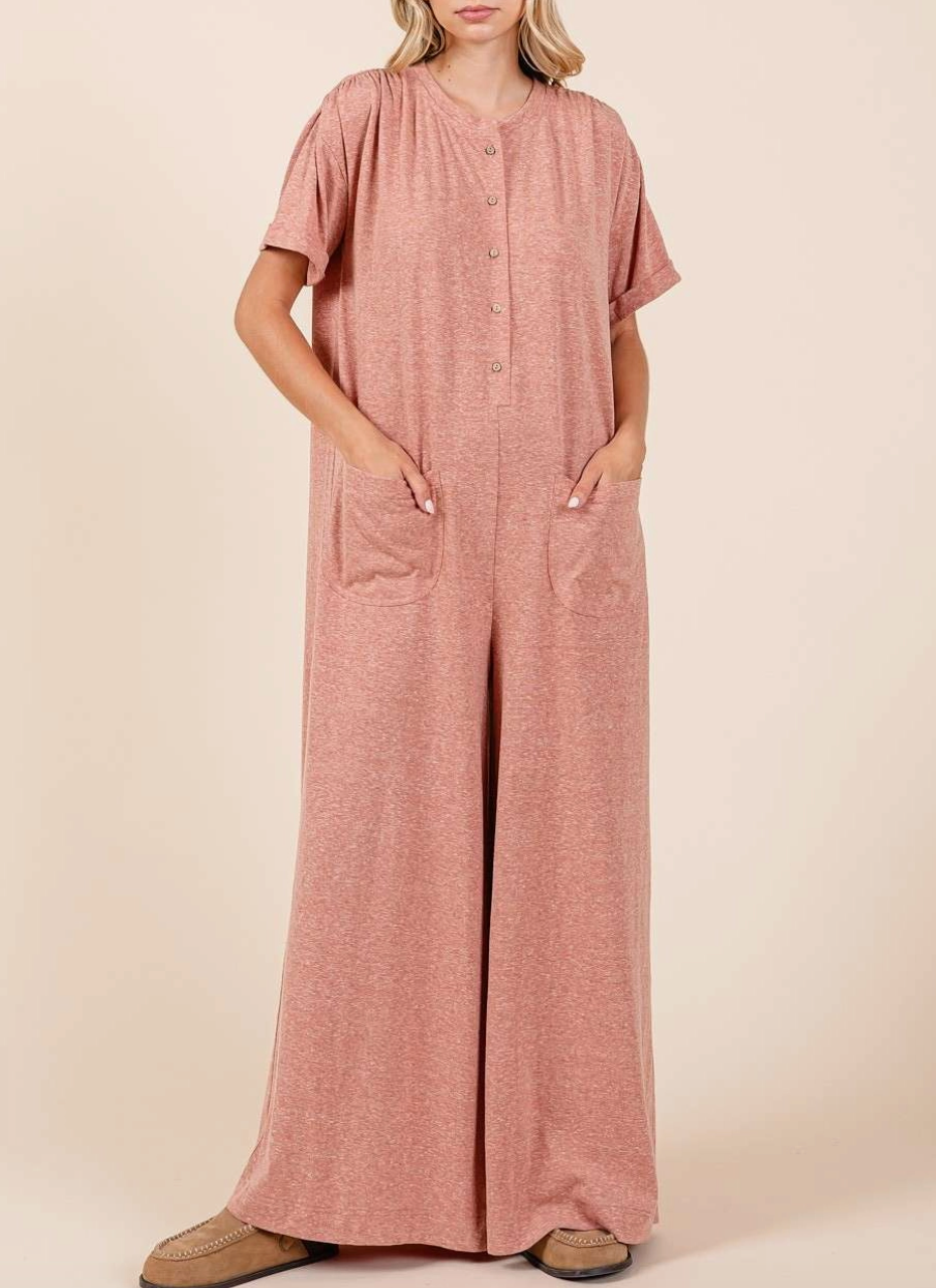 1899 Oversized Wide Leg Jumpsuit