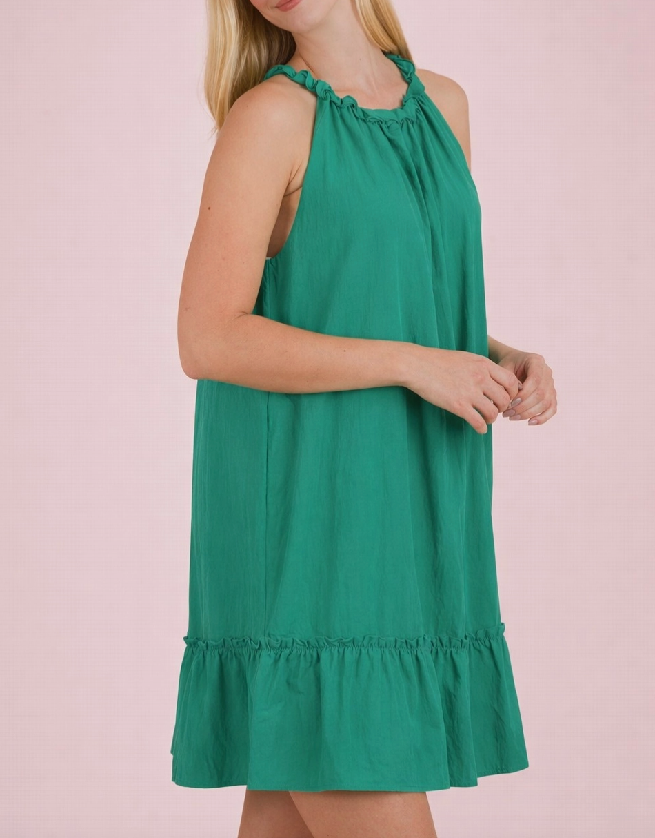 1908 Halter Mini Dress
