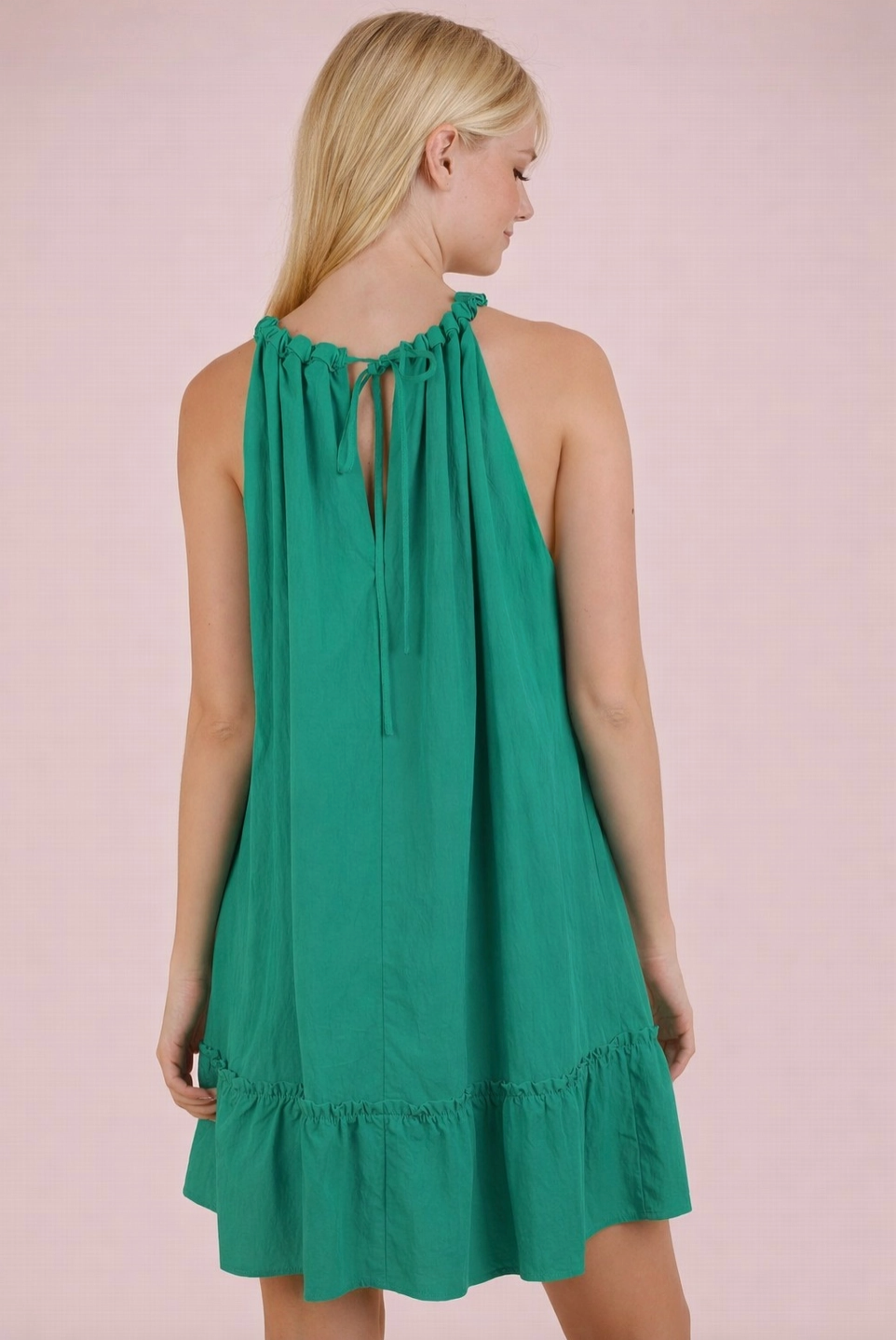 1908 Halter Mini Dress