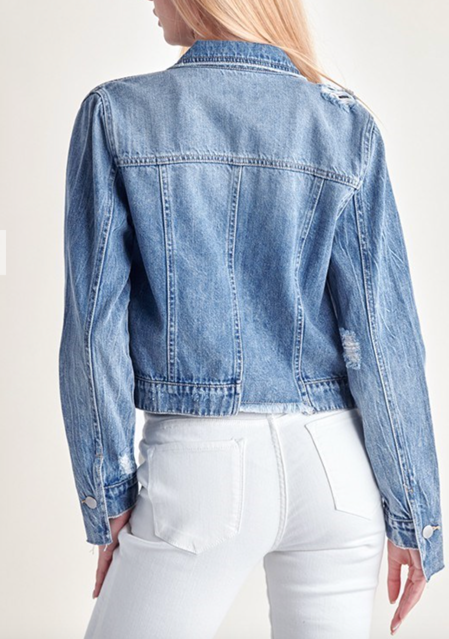 1917 Medium Wash Denim Jacket