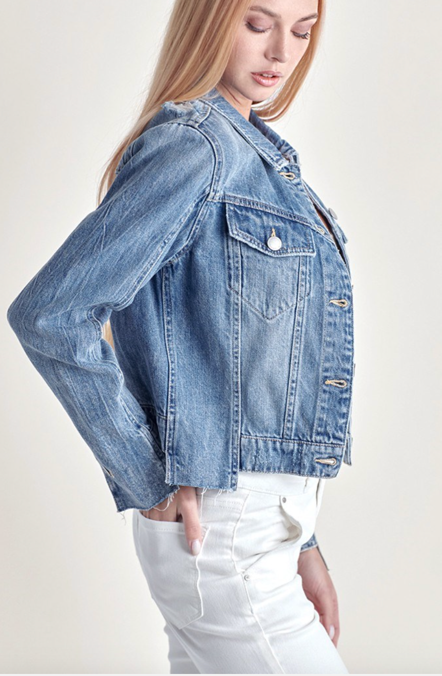1917 Medium Wash Denim Jacket