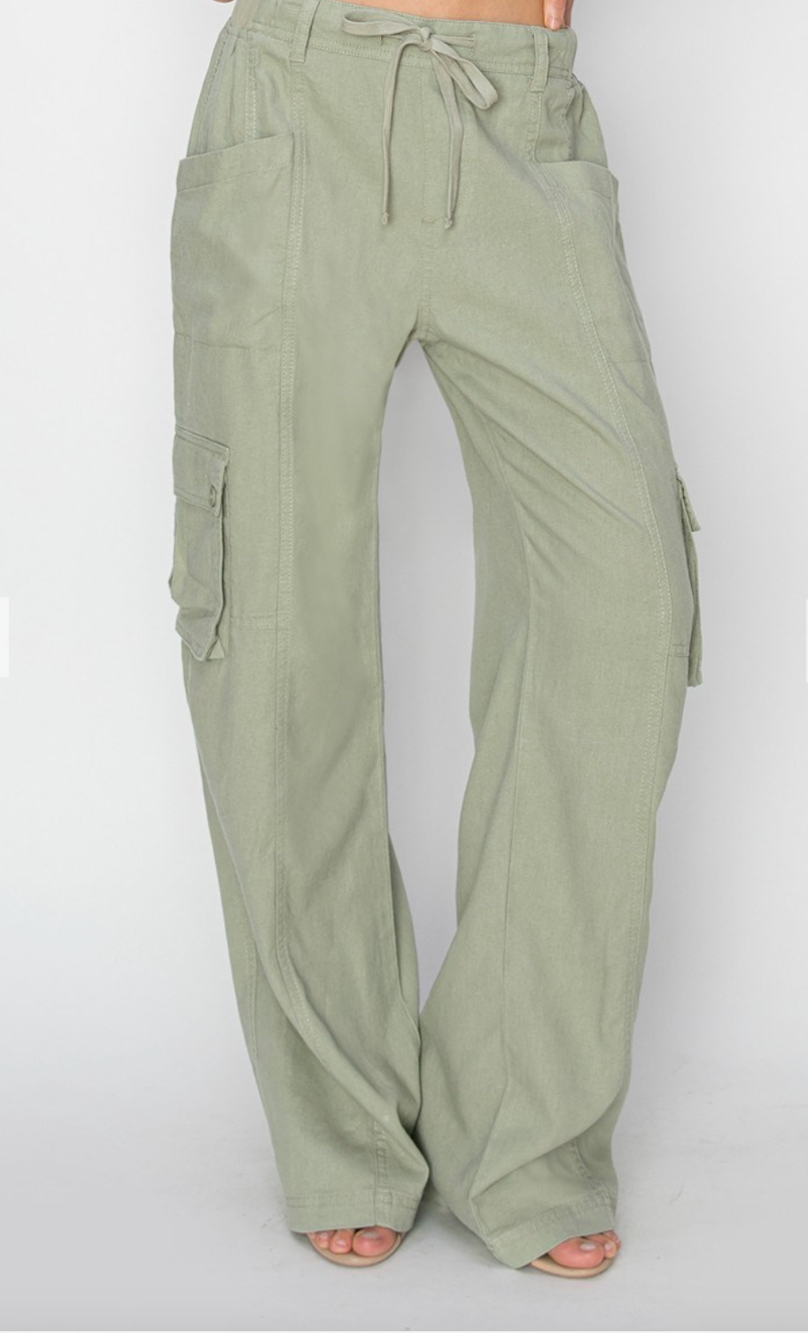 1916 Linen Cargo Pants