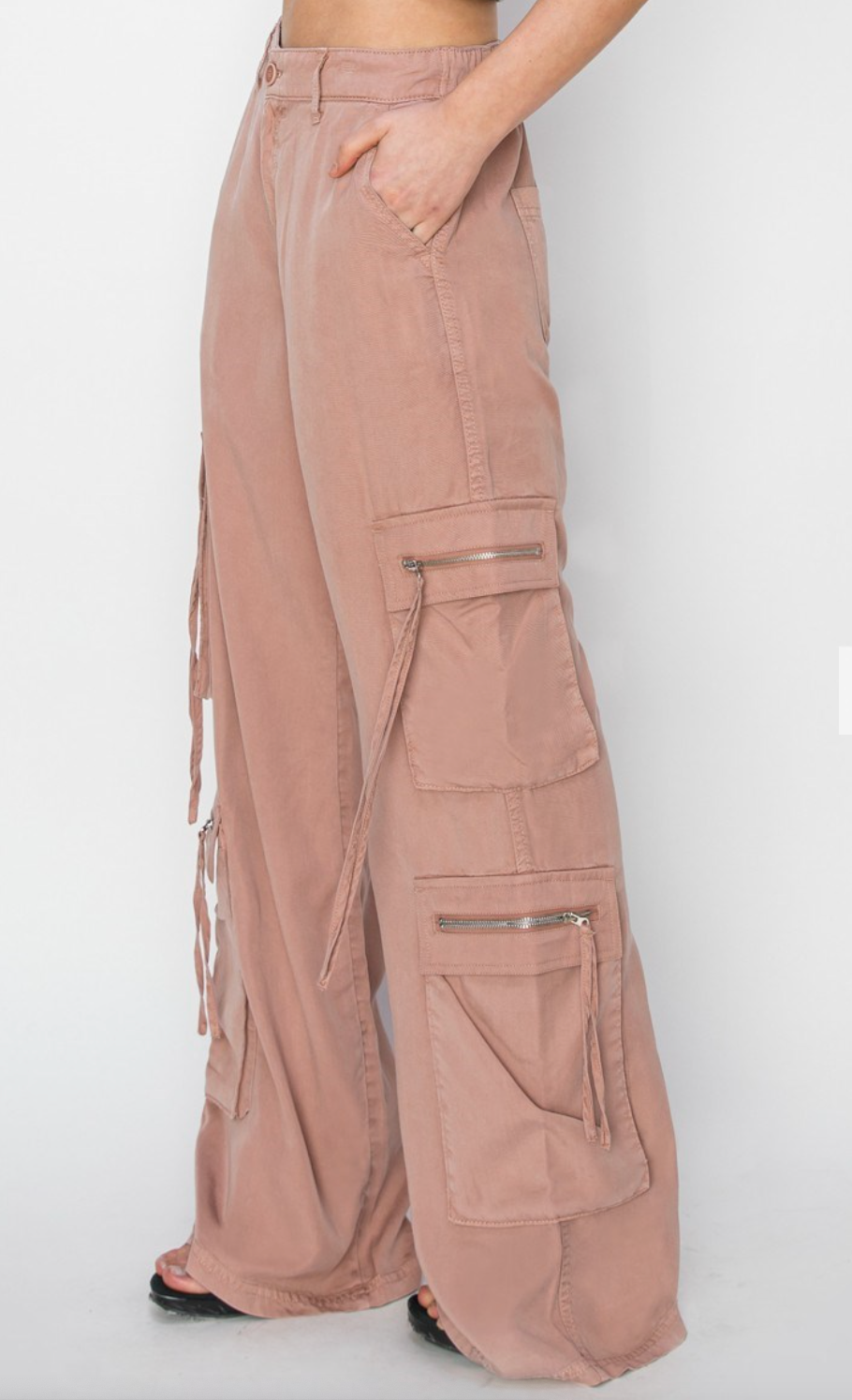 1915 Wide Leg Cargo Pants