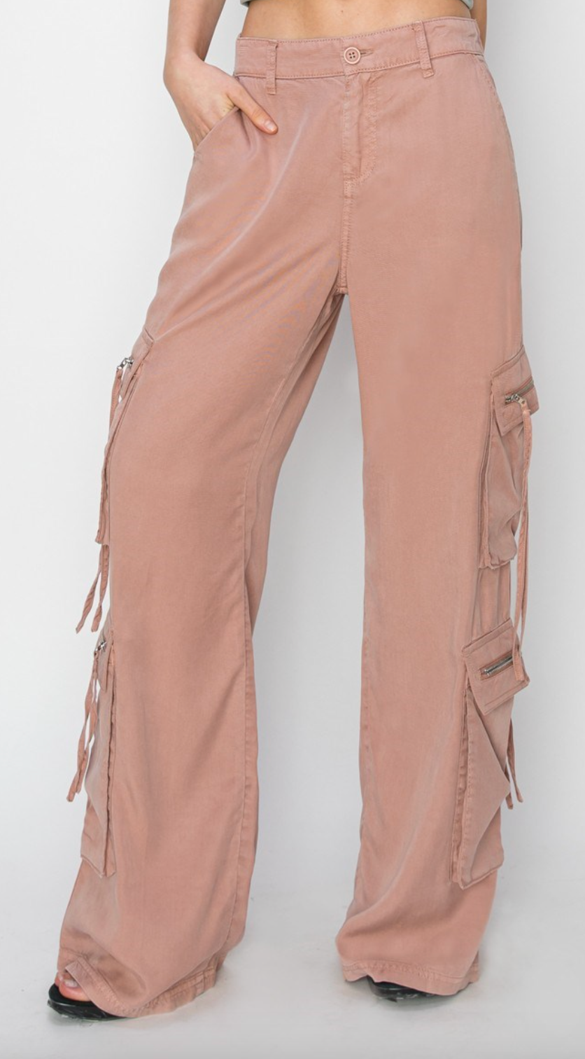 1915 Wide Leg Cargo Pants