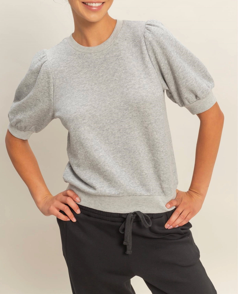 1923 Puff Short Sleeve Top