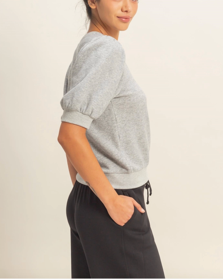 1923 Puff Short Sleeve Top