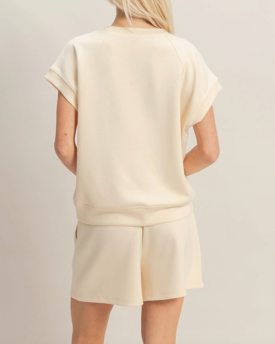 1922 Sleeveless Crew & Shorts Matching Set