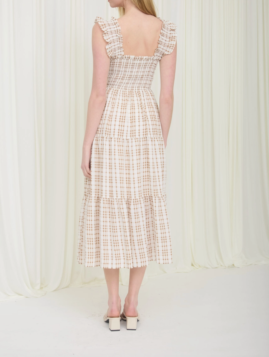 1951 Gingham Midi Dress
