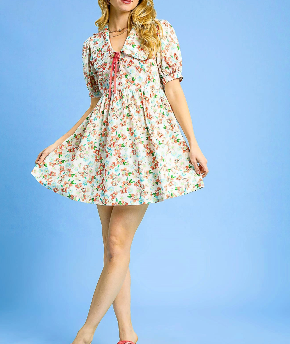 2089 Babydoll Mini Dress