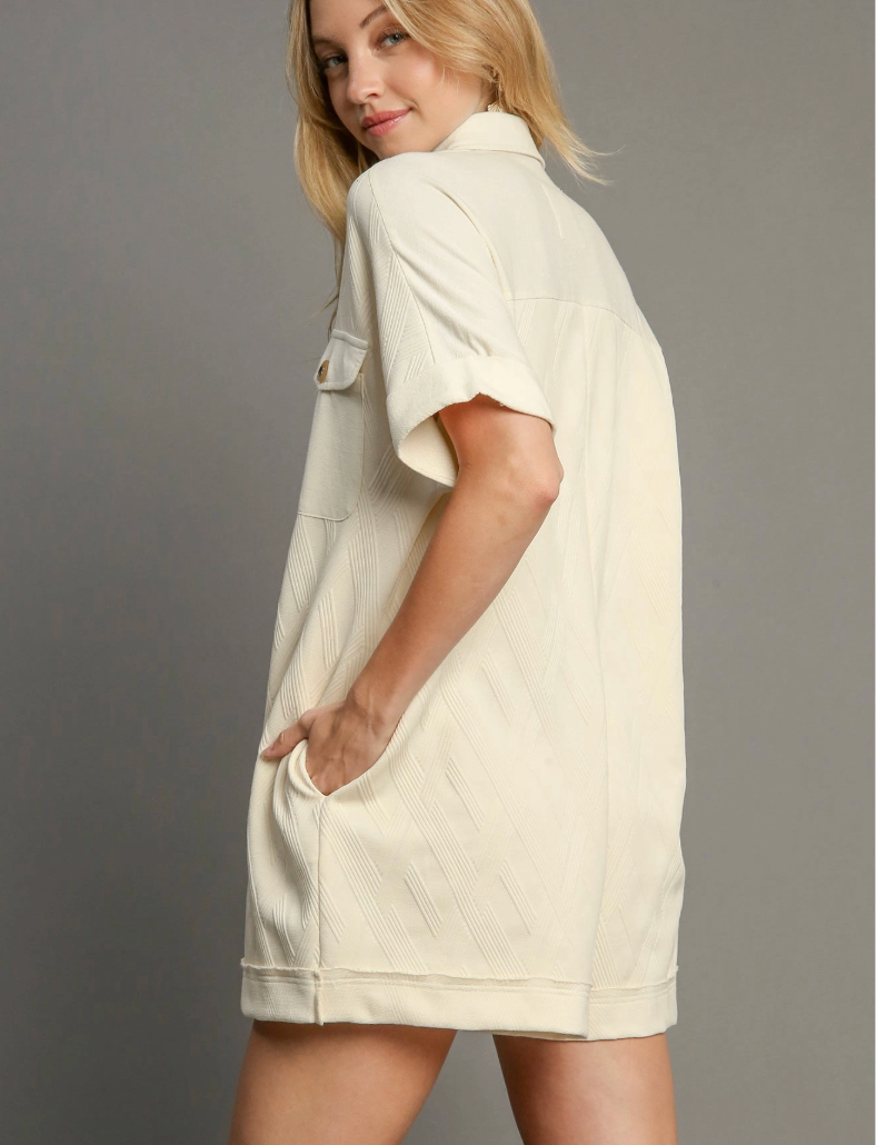 2080 Button Down Romper