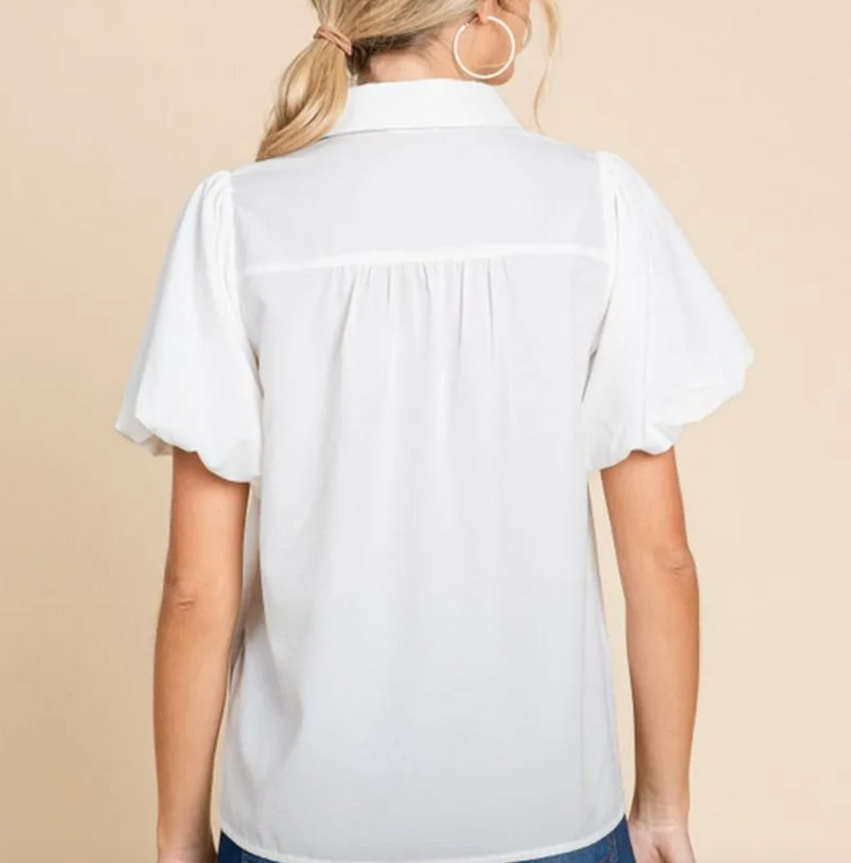 2150 Puff Sleeve Blouse