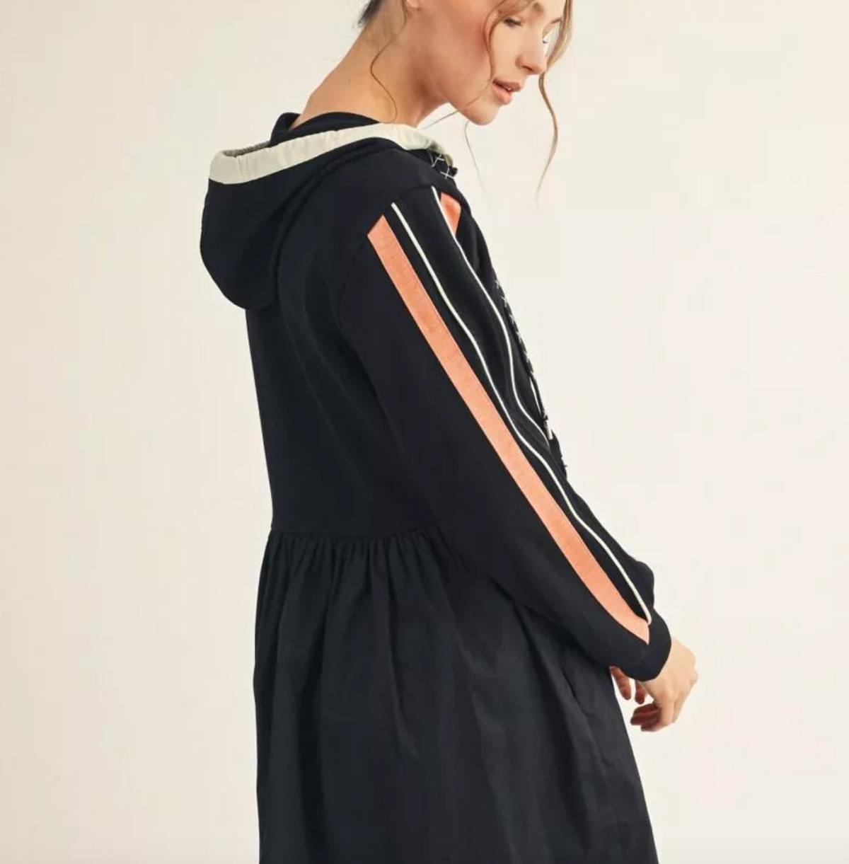 2154 Casual Hoodie Dress