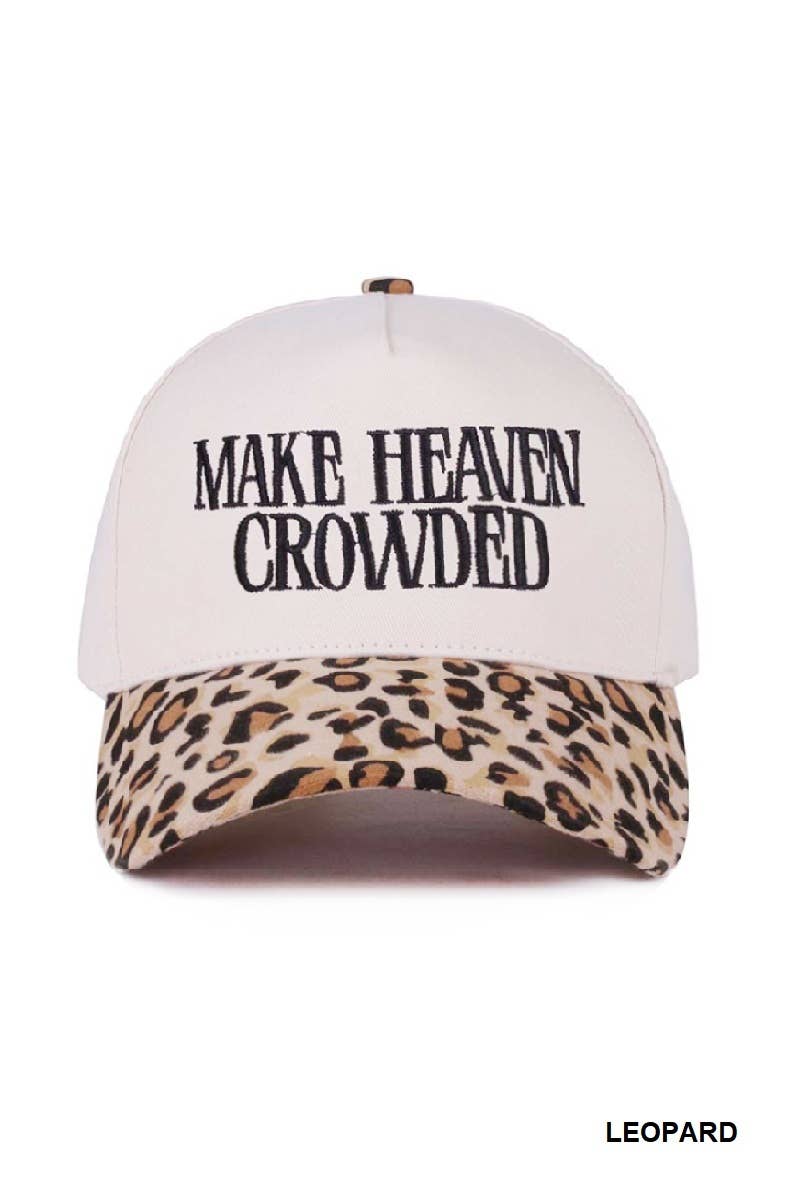2007 Make Heaven Crowded Trucker Hat