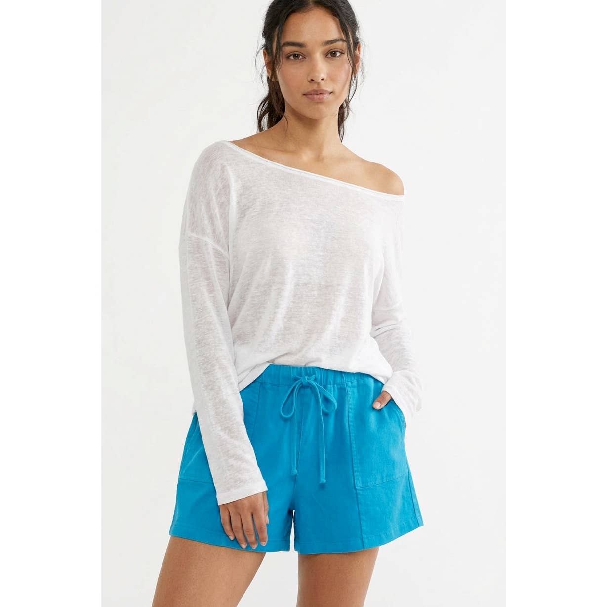 2010 Patch Pocket Drawstring Shorts