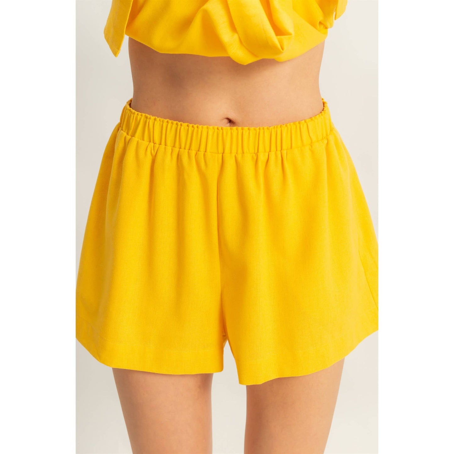 2008 Sand Washed Top And Shorts Set
