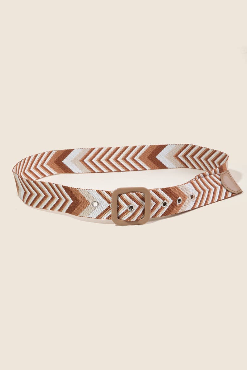 2020 Chevron Pattern Belt
