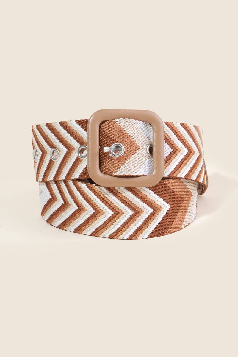2020 Chevron Pattern Belt